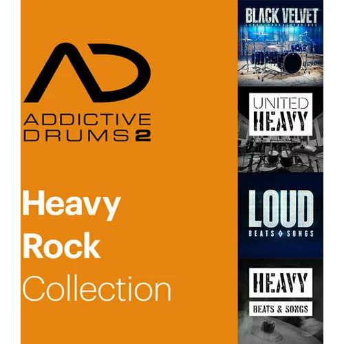 Xln Audio Addictive Drums 2: Heavy Rock Collection (Digitalni izdelek)
