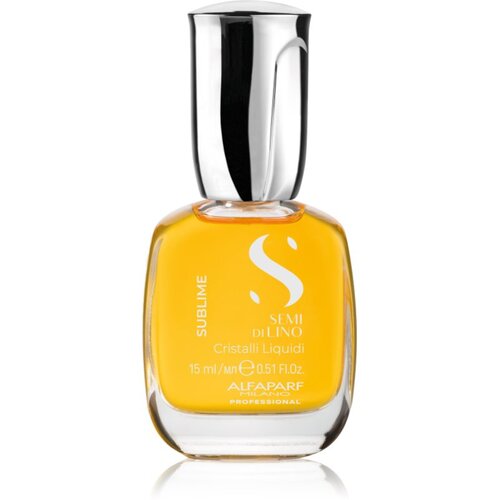 ALFAPARF MILANO Semi di Lino Sublime Cristalli hidratantno ulje za sjajnu i mekanu kosu 15 ml Slike