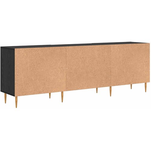  ormar 150 x 30 x 50 cm Crni hrast Konstruirano drvo Slike