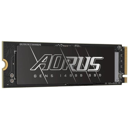Gigabyte AORUS Gen5 14000 SSD 2 TB M.2 PCI Express 5.0 NVMe 3D TLC NAND Slike