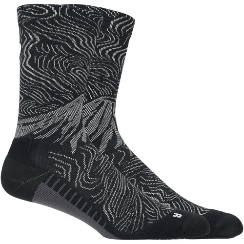 Asics &amp;Scaron;portne nogavice Fujitail Graphic Crew Sock Črna Slike
