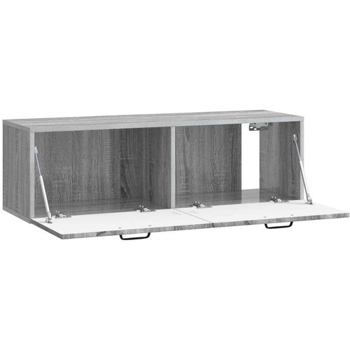  ormar za zid Siva sonoma 98 x 31 x 30 cm Konstruirano drvo Slike