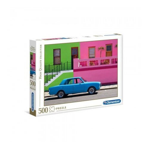 Clementoni puzzle 500 hqc the blue car 2020 CL35076 Slike