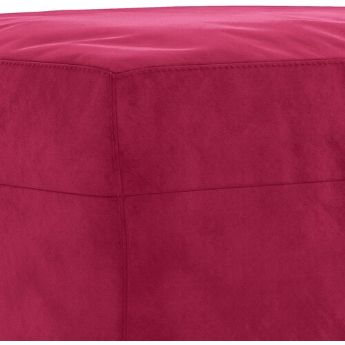  3-dijelni set sofa s jastucima crvena boja vina bar&amp;scaron;unasti Slike
