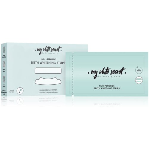 My White Secret Whitening Strips belilni trakovi za zobe 14 kos Cene