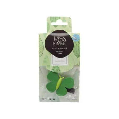 Marta la Farfalla Premium avto osvežilec v obliki metulja green tea