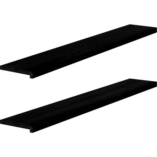  Prozorske klupice 2 kom tamnosmeđe 160x30x2 cm masivne hrast Cijene