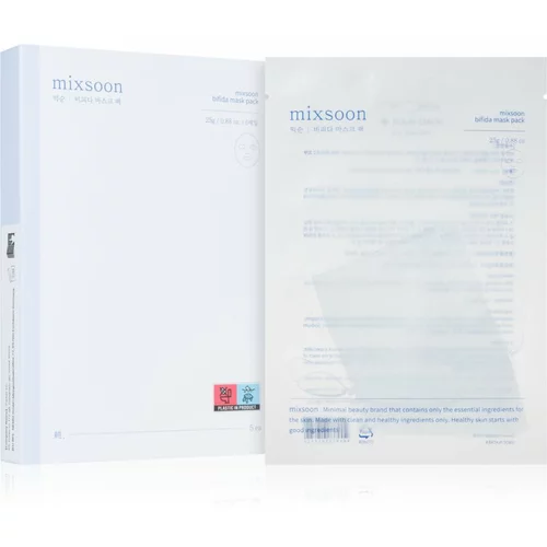 mixsoon Bifida hidratantna sheet maska s probioticima 5x25 g