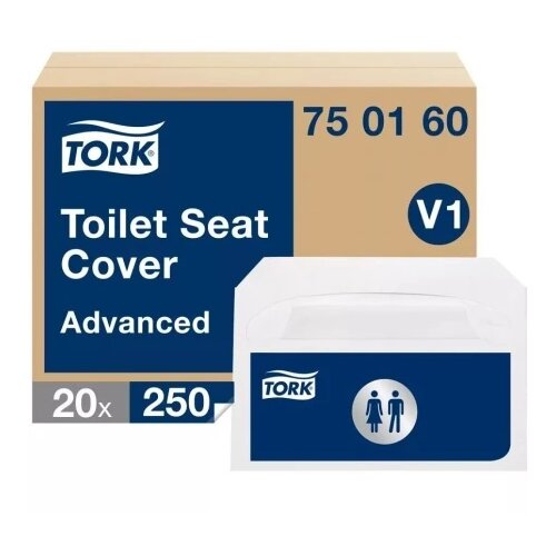 TORK papir za wc dasku higijenski V1 beli (250 list) ( -750160 ) Slike