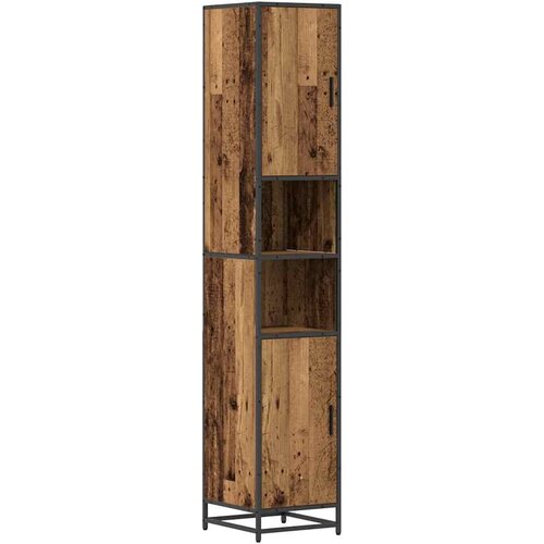  Set namje&amp;scaron;taja za kupaonicu 3 kom. Staro drvo 80 x 33 x 60 cm Slike