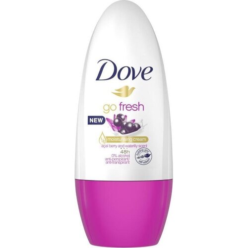 Dove Ženski roll on dezodorans Acai Berry &amp;amp; Waterlily 50 ml Slike