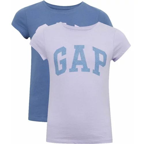 GAP V-SS VALUE GRAPHIC 2PK Majica za djevojčice, plava, veličina