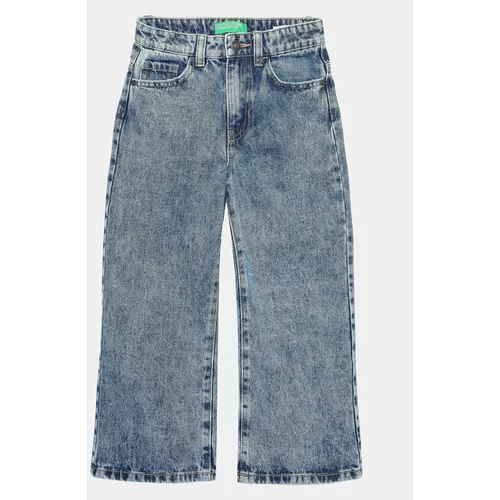 United Colors Of Benetton Jeans hlače 4AW7CE01Z Modra Wide Fit
