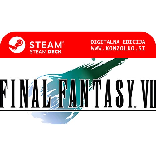 Final Fantasy 7 - Steam koda brez &scaron;katlice (WINDOWS PC | STEAM DECK) Cene