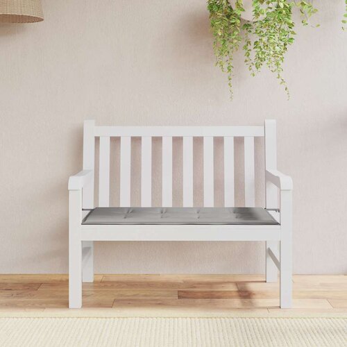  Jastuk za vrtnu klupu sivi 120x50x4 cm od tkanine Oxford Cene