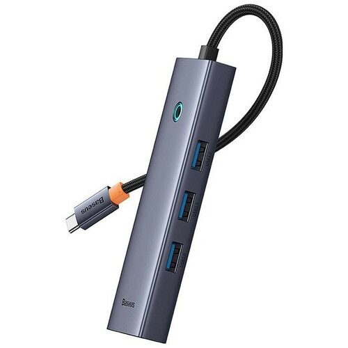 Baseus hub usb-c/4u1 dark grey Cene