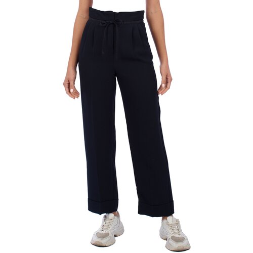 Emporio Armani Lahkotne hlače & Harem hlače 0NP52D-02190926 Črna Cene