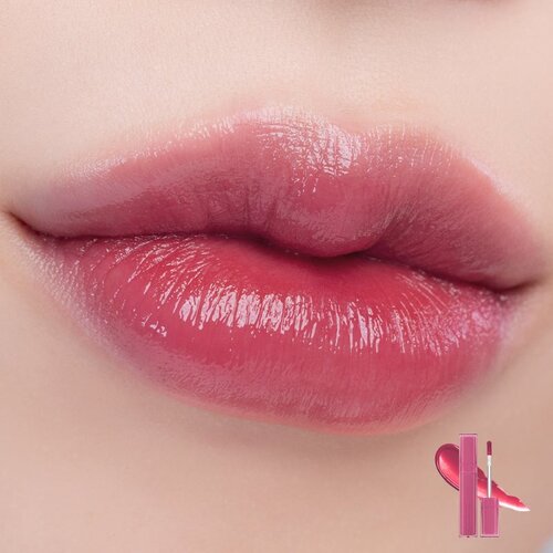 Rom&amp;amp;nd Dewy Ful Water Tint dugotrajno sjajilo za usne nijansa #06 Thulian 5 g Slike