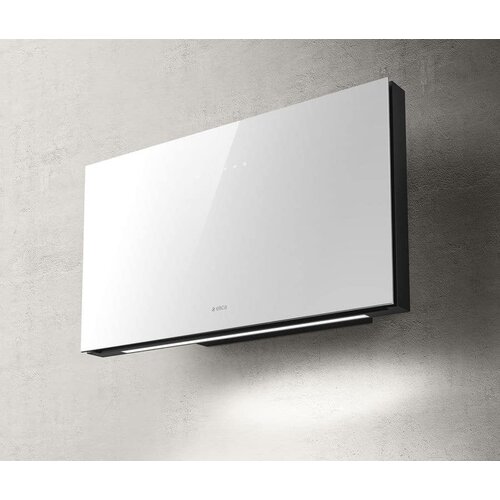 Elica napa plat - 55 cm , belo steklo Slike