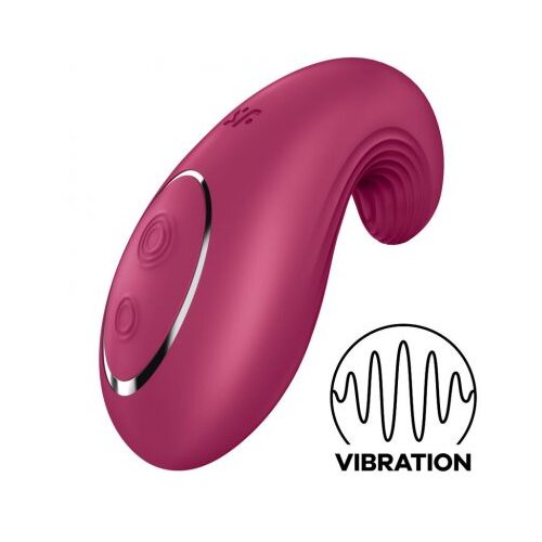 Satisfyer Vibrator Dipping Delight, rdeč Cijene