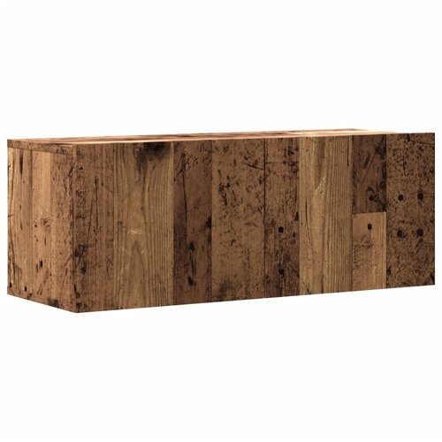 Maison Chic Stenska TV omarica - TV stojalo - Televizijska omarica starinski les 80x30x30 cm inženirski les, (21702034) Cene