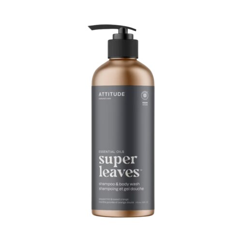 Attitude Super Leaves 2in1 Shampoo &amp;amp; Body Wash Peppermint &amp;amp; Sweet Orange Slike