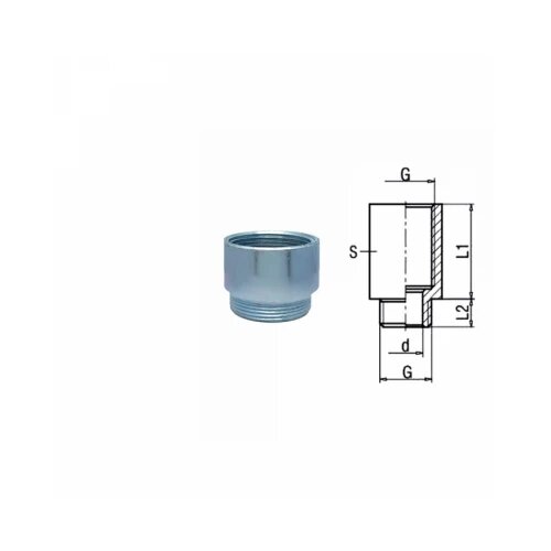  Vodovodni produžetak 3/4&amp;#039;&amp;#039;x10 mm Slike