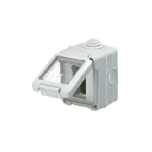 GEWISS GW27041 vodonepropusno kući&amp;scaron;te za sistemske uređaje - 1 banda - siva ral 7035 - ip55 Slike