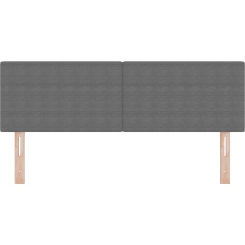 VidaXL led uzglavlje jednostavni dizajn svijetlosiva 80 cm od tkanine od velura Slike