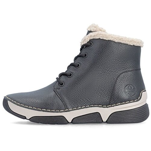 Rieker Visoke superge RKR1051 Siva Slike