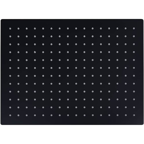  Glava za tu&amp;scaron; od nehrđajućeg čelika 40 x 30 cm pravokutna crna Slike