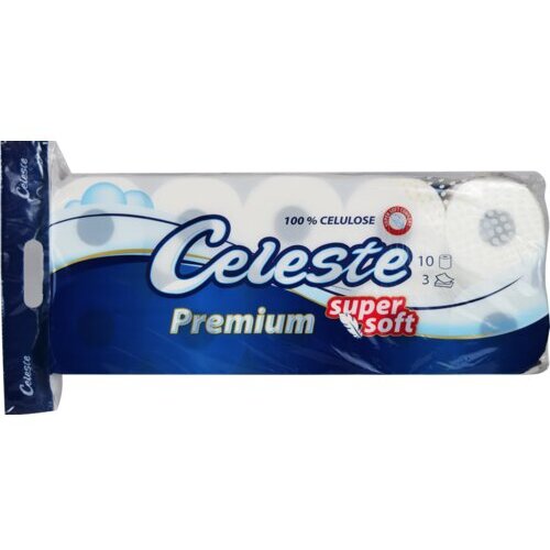 CELESTE Toalet papir Premium 10/1 Cene