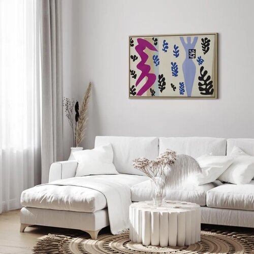  Slika - Henri Matisse &amp;ndash; The Knife Thrower (from Jazz) 60x40 U prirodnom drvenom okviru Slike