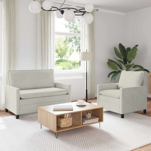  Set sofe 2 pcs Krem Bar&scaron;un Cijene