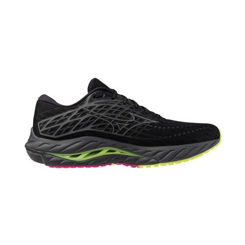 Mizuno wave inspire 20 moške športne superge, black/silver/sunny lime, (21506014-c1545133) Cene