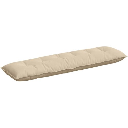 vidaXL Poglavni vzglavnik krema 180 x 50 cm Mikrofiber tkanina, (5000278257) Cene