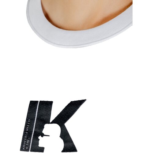 Karl Lagerfeld KLJ REG K LOGO TEE A3W17094 Bijela Cijene