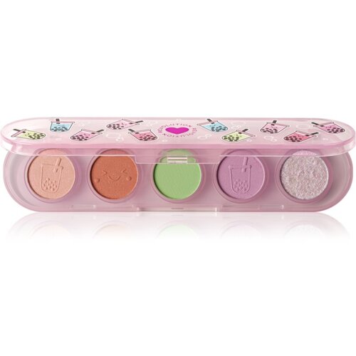 Revolution Bubble Tea Mini Matchi Palette paleta senčil za oči 4 g Slike