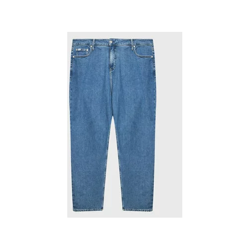Calvin Klein Jeans Jeans hlače J20J220882 Modra Mom Fit