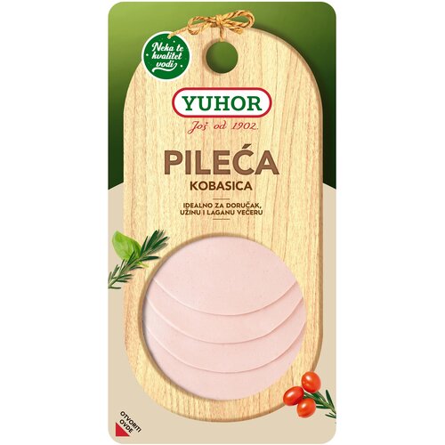YUHOR D.O.O. Pileca kobasica slajs 100g Yuhor Slike