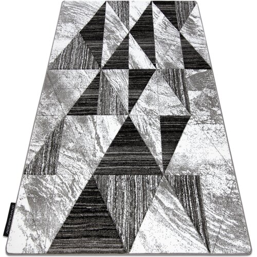 RugsX Preproge Preproga ALTER Nano Trikotniki siva 200x290 cm Siva Cene