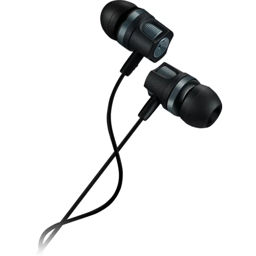 Canyon Stereo earphones with microphone, 1.2M, dark gray - CNE-CEP3DG