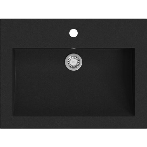 Maison Chic Granitni Umivalnik - Kopalna umivalnik - Lavabo 600x450x120 mm črn, (21684865) Cene