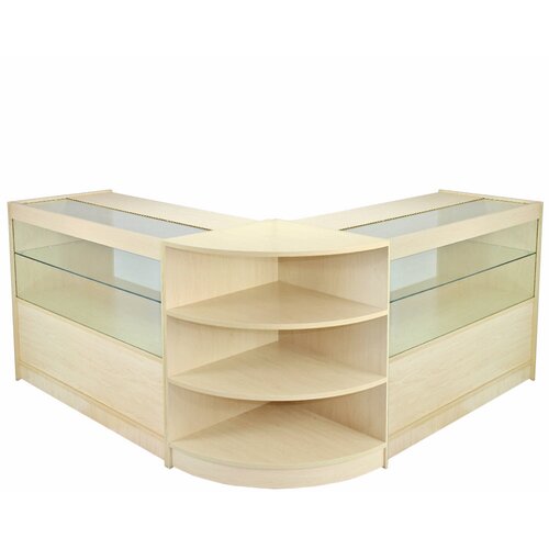 Monster Set prodajnih pultov in maloprodajnih vitrin Orion Maple, (21571236) Slike