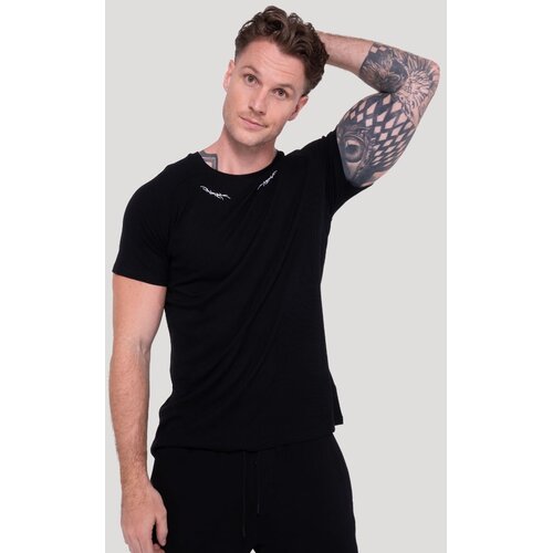 GymBeam Tribal Ribbed T-shirt Black M Slike