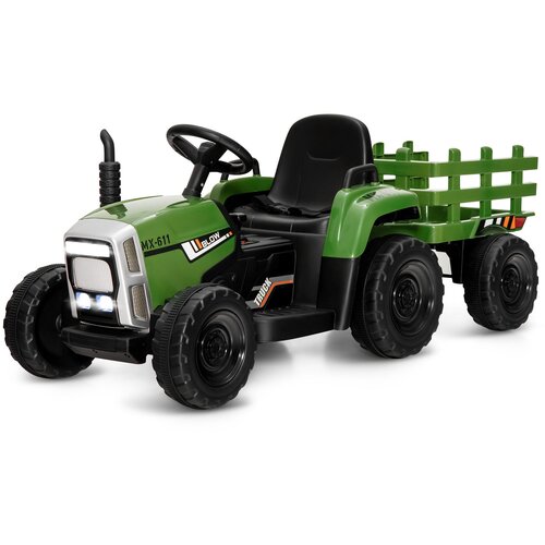 Costway Baterijski traktor s prikolico Baterijski avtomobil, (5000163258) Cene