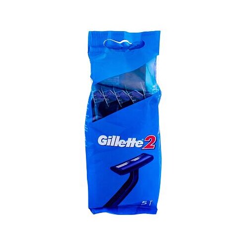 Gillette 2 britvice za jednokratnu upotrebu 5 kom Slike