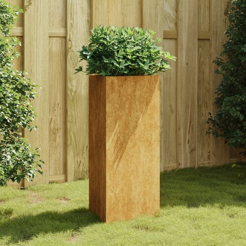 vidaXL Vrtno korito 40x34,5x75 cm corten jeklo Cene