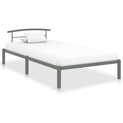  Okvir za krevet sivi metalni 90 x 200 cm Cene
