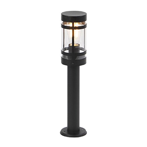 QAZQA Moderna zunanja svetilka črna 50 cm IP44 - Gleam Cene